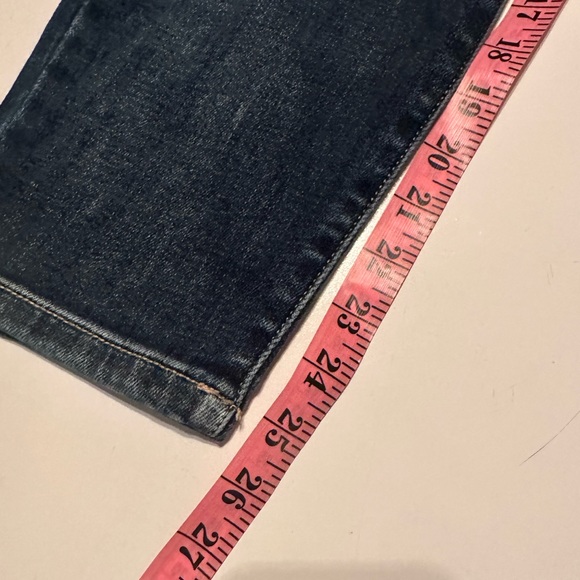 Judy Blue Very Distressed Mid Rise? Cotton Boyfriend Fit Dark Wash Jeans 26 - Picture 15 of 16